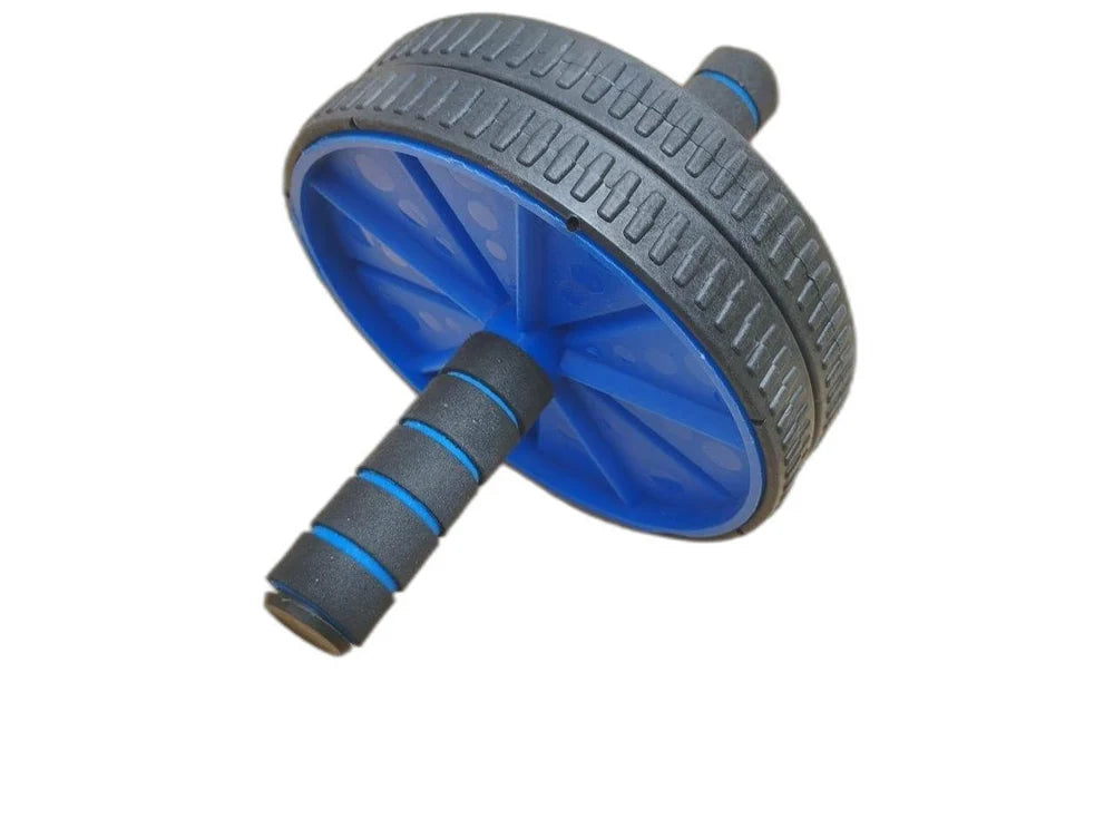 Manual AB Wheel Roller – Plastic Abdominal Exercise Wheel with Knee Pad