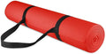 6 mm Red EVA Yoga Mat – Anti-Slip, Textured Surface, 6 × 2 Feet