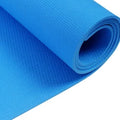 6 mm Blue EVA Yoga Mat – Textured Surface, 6 × 2 Feet